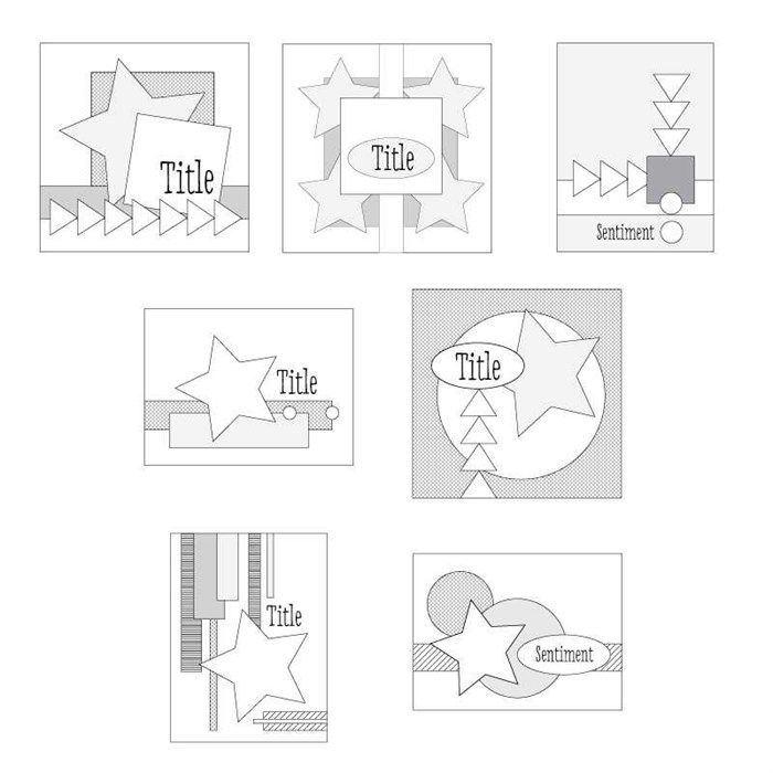 Card Sketches For Card Making Ideas Part - 29: Sketch Digest 869 - 875 - A Selection Of Downloadable Layout Ideas For Your Craft Projects. Scrapbook SketchesCard ...