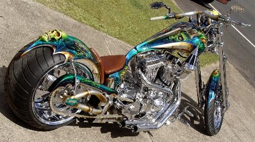 Custom Chopper Red Paint Schemes Custom Chopper Red Paint Schemes