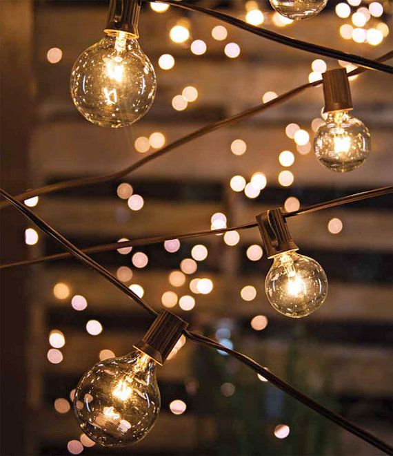 10.8 Feet Globe Lights String Lights Cafe String Lights Outdoor Lighting Patio Lighting Wedding ...
