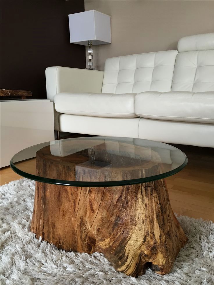 29 Creative Rustic Style Furniture Ideas To Complete A New Cottage 29 Creative Rustic Style Furniture Ideas To Complete A New Cottage Tree Trunk Coffee Table Decor