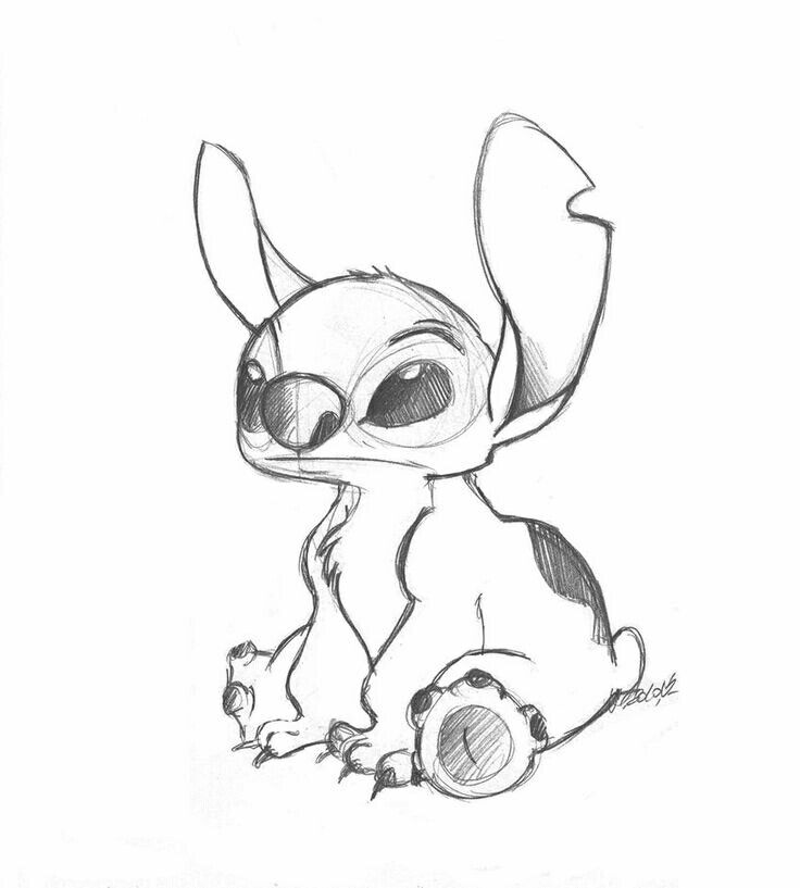 Stitch | Zeichnungen, Disney zeichnungen, Zeichnung