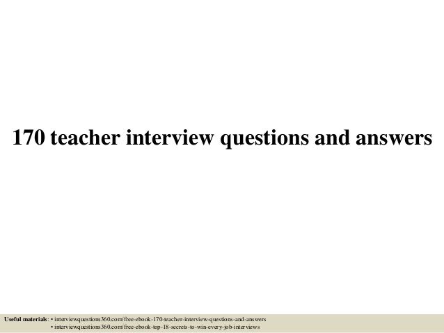 phone interview questions and answers examples