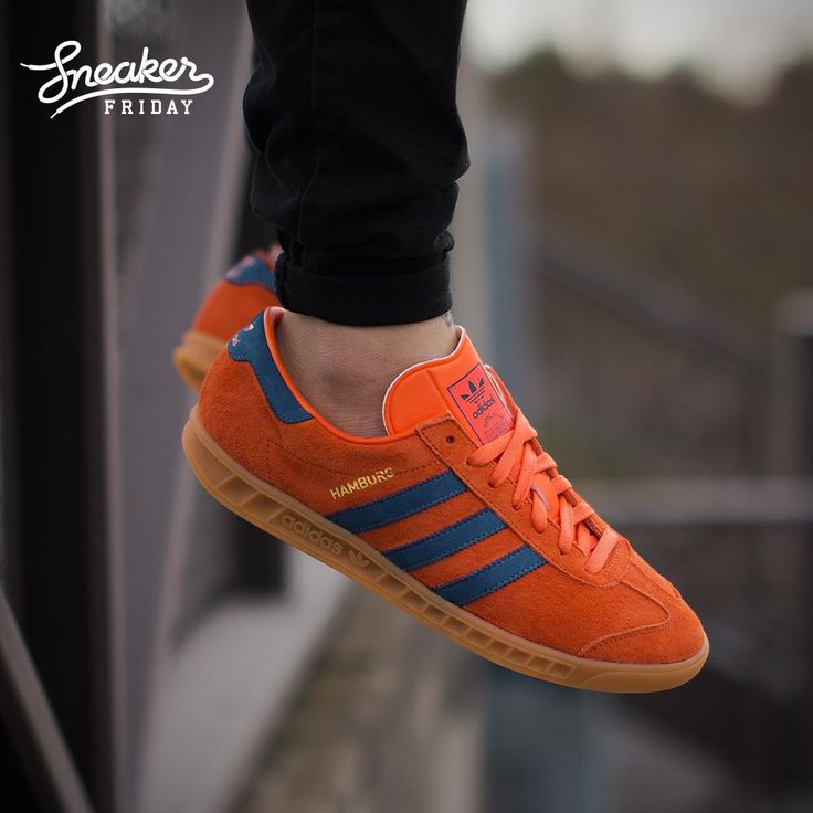 adidas hamburg orange