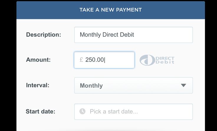 Take payment by Direct Debits or over the phone with Go Cardless - direct debit form Take payment by Direct Debits or over the phone with Go Cardless - direct debit form