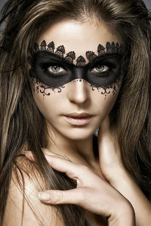 Resultado de imagen de maquillajes de halloween elegantes