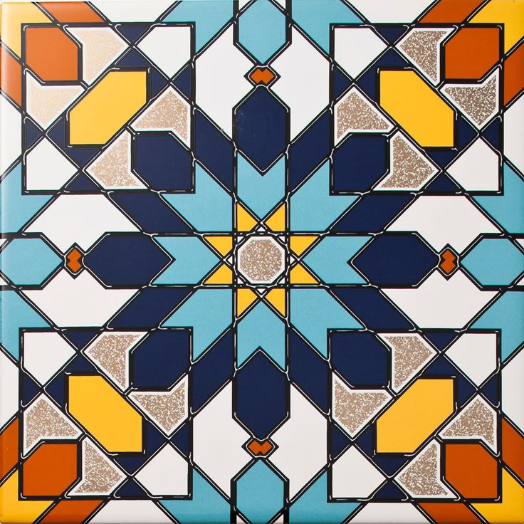 44 Best Moroccan Tiles Add Arabesque Charm Images On Pinterest Arabesque Almas Inset Tile A Geomtric Patterned With Design Reminiscent To