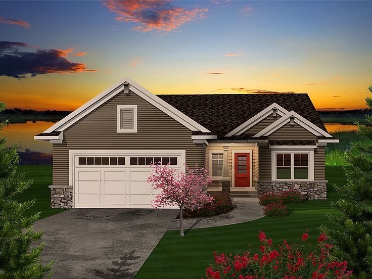 109 best Empty-Nester House Plans images on Pinterest | 3 car garage ... 109 best Empty-Nester House Plans images on Pinterest | 3 car garage ...