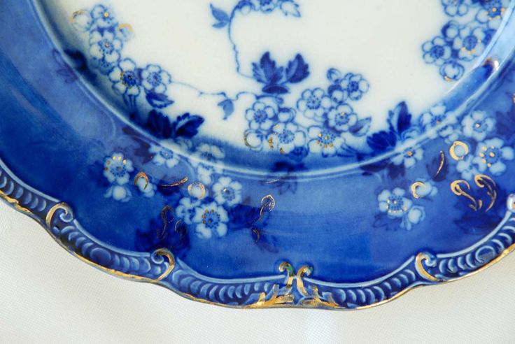Flow Blue China Patterns