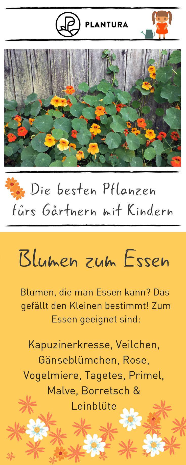 Die besten Pflanzen fürs Gärtnern mit Kindern