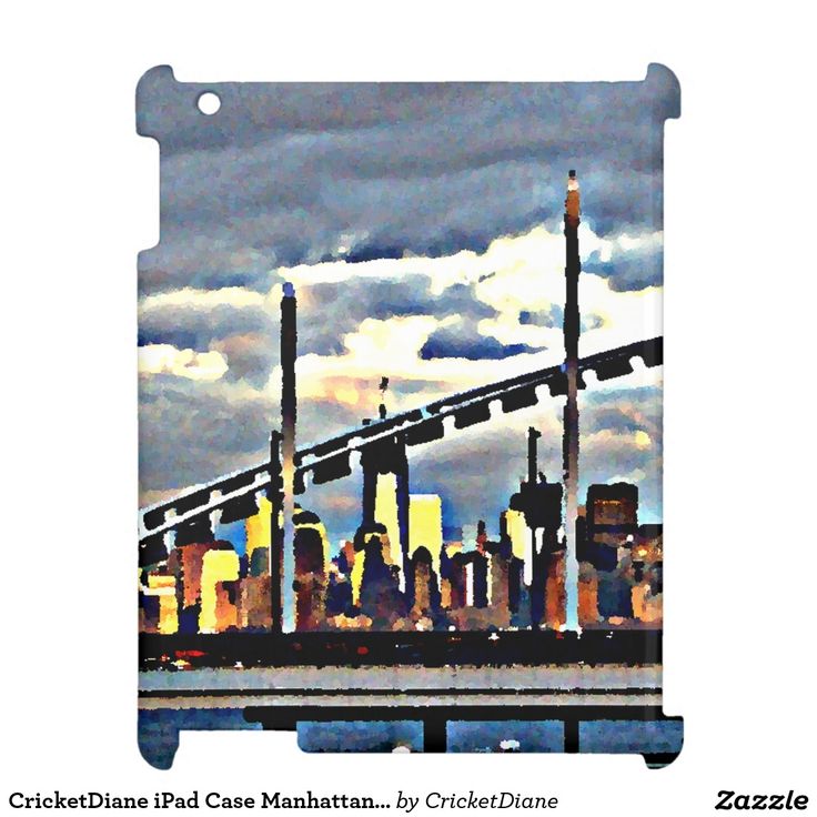 CricketDiane iPad Case Manhattan Skyline NYC City | Nyc skyline