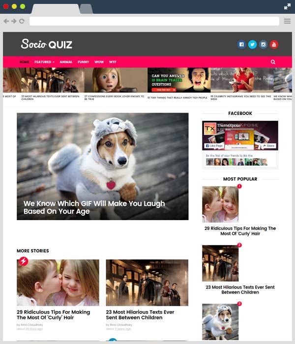 Socio Viral \ Buzz Responsive Free #Blogger Template blog - free quiz template Socio Viral \ Buzz Responsive Free #Blogger Template blog - free quiz template