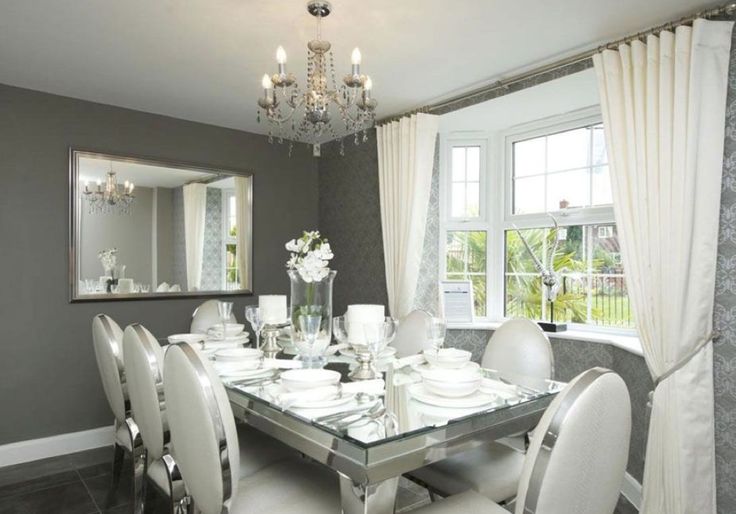 David Wilson Homes Ashtree At Farndon Fields Watson Avenue David Wilson Homes Ashtree At Farndon Fields Watson Avenue Market Harborough French Dining Room Showhome Interiors Pinterest Rooms