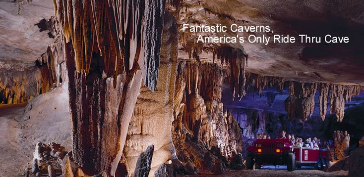 Fantastic Caverns - America's Only Ride Thru Cave! Springfield
