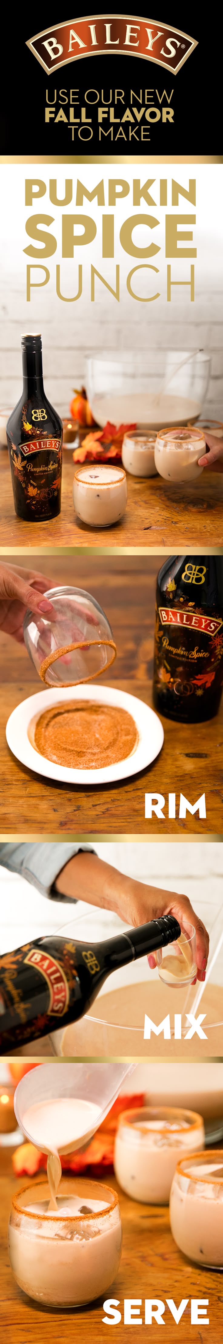 hosting a party and need a drink recipe for a crowd this baileys pumpkin spice punch is for you - Easy Alcoholic Halloween Punch hosting a party and need a drink recipe for a crowd this baileys pumpkin spice punch is for you - Easy Alcoholic Halloween Punch