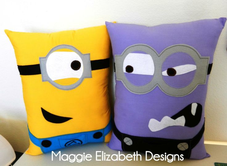 The 25+ best Minion pillow ideas on Pinterest Crochet minions, Cat pillow and Kids pillows