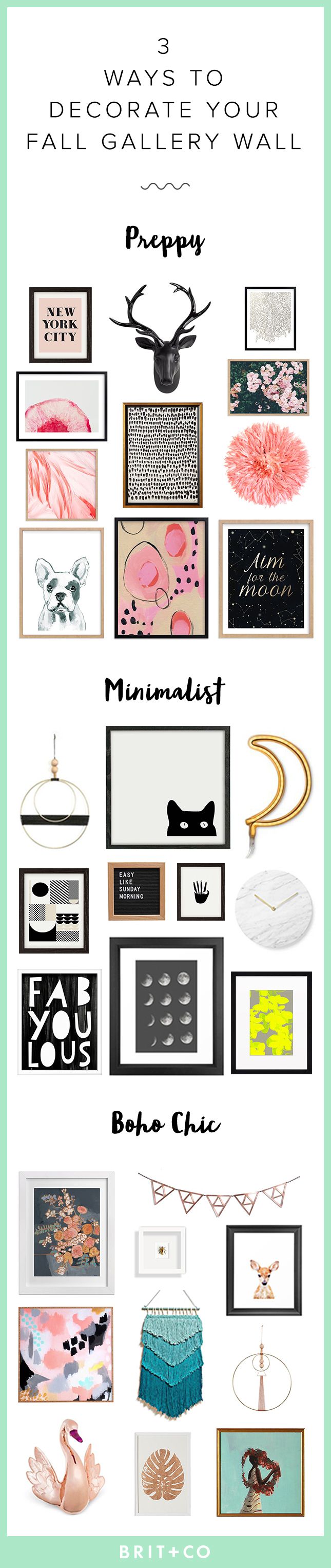 3 Ways To Update Your Gallery Wall For Fall Boho Roomcolor 3 Ways To Update Your Gallery Wall For Fall Boho Roomcolor