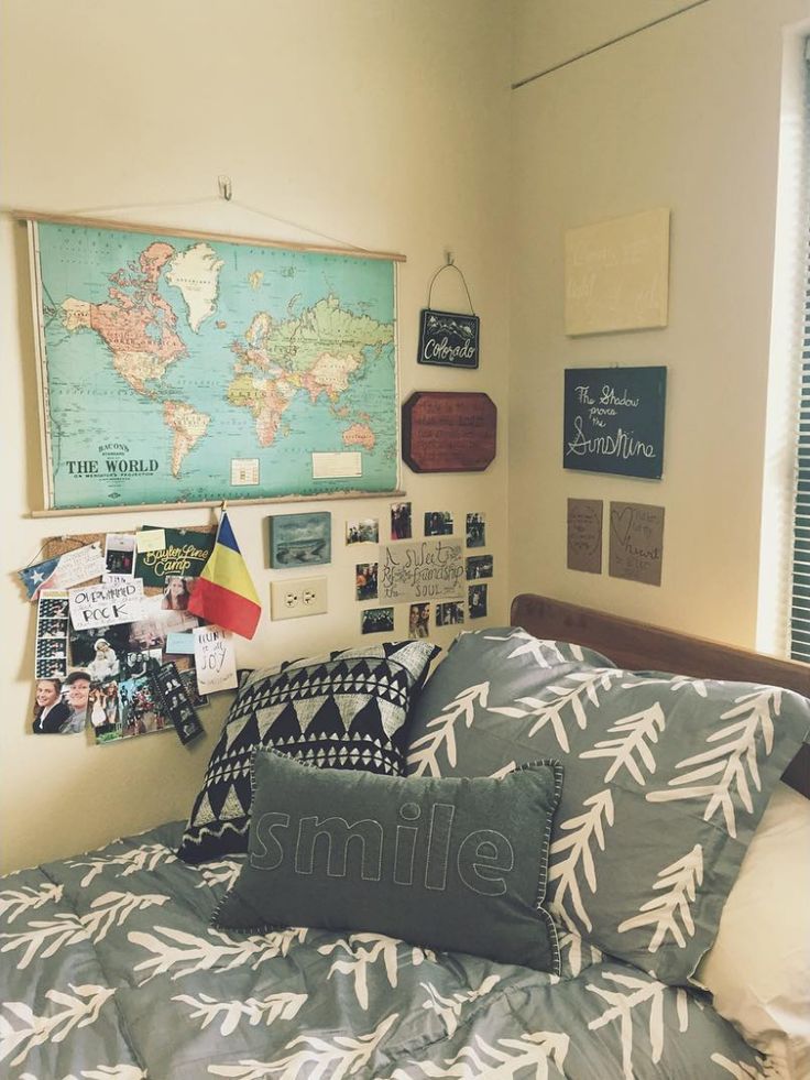 Nature Themed Dorm Room Nature Themed Dorm Room