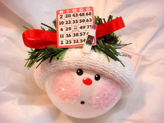 bingo christmas ornaments card dauber personalized hand christmas cards ornaments