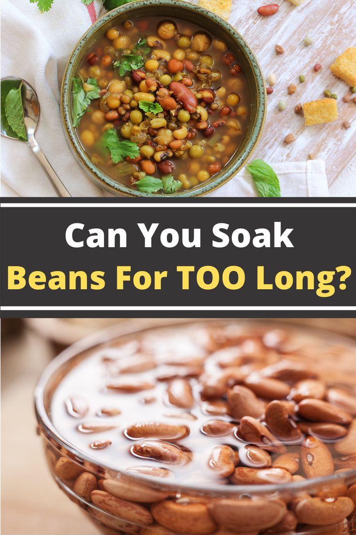 Can You Soak Beans For TOO Long How To Soak Beans Prepper Food Food Can You Soak Beans For TOO Long How To Soak Beans Prepper Food Food
