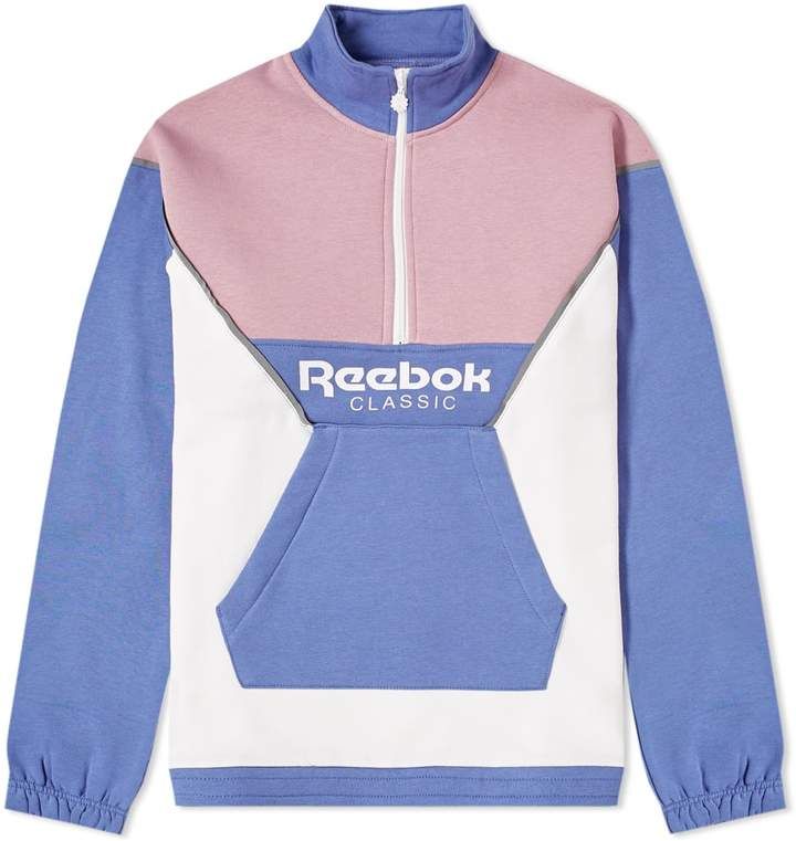 Reebok Retro Half Zip Sweat Reebok Retro Half Zip Sweaters Sweats Outfit