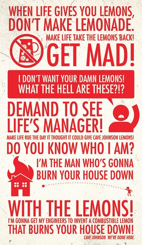 What does if life deals you lemons make lemonade mean