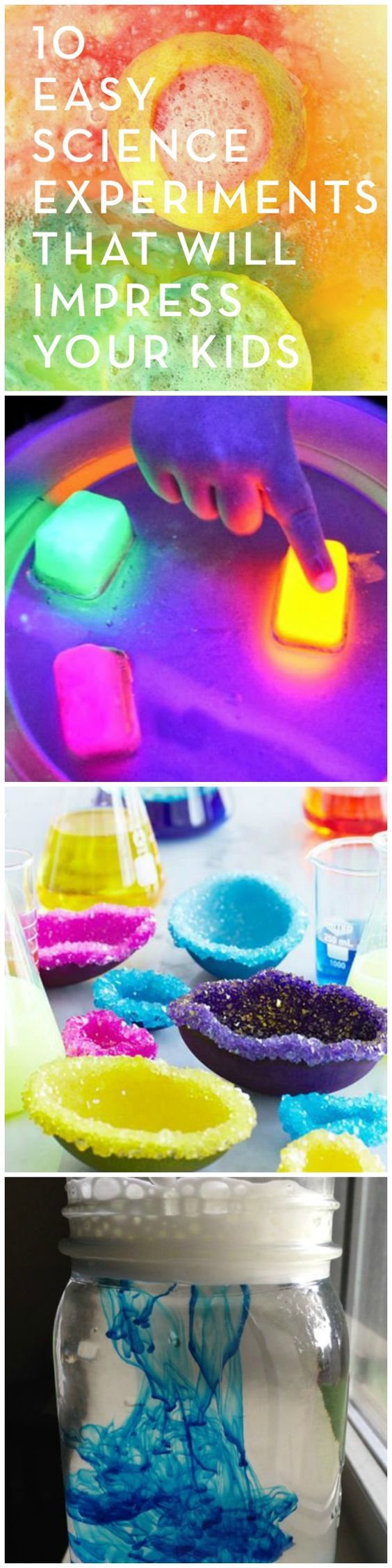Lemon volcanoes, crystal rainbows, and color clouds -- these fun and easy DIY sc... Lemon volcanoes, crystal rainbows, and color clouds -- these fun and easy DIY sc... 2