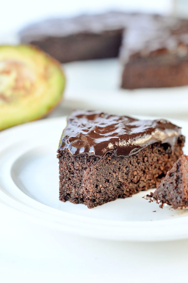 chocolate avocado cake an