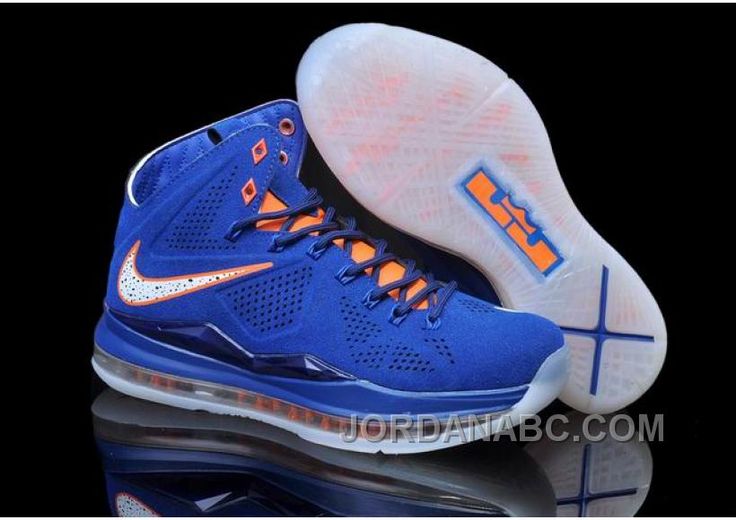 Cheap Quality Nike Lebron XI Low Swingman Blue Orange