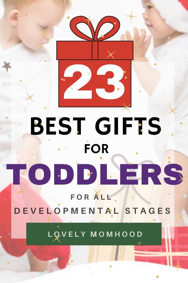 Buying Christmas gifts for toddlers is so much fun, after all there are so many ...