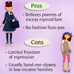 Pros and cons of school uniforms essay