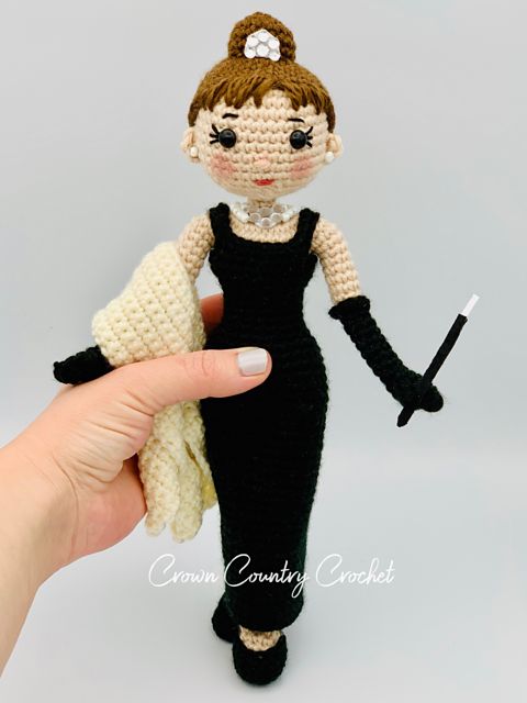 Amigurumi Crochet Pattern with 2 outfits Audrey Doll Amigurumi Crochet Pattern with 2 outfits Audrey Doll