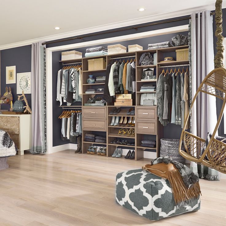 DIY Reach-in Closet | Free standing closet, Standing closet, Closet bedroom