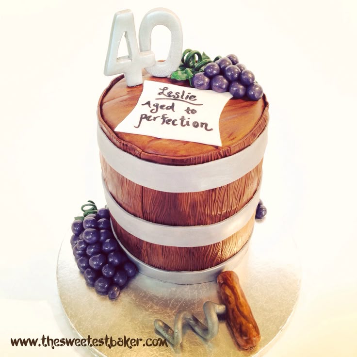 How To Make A Wine Barrel Cake How To Make A Wine Barrel Cake