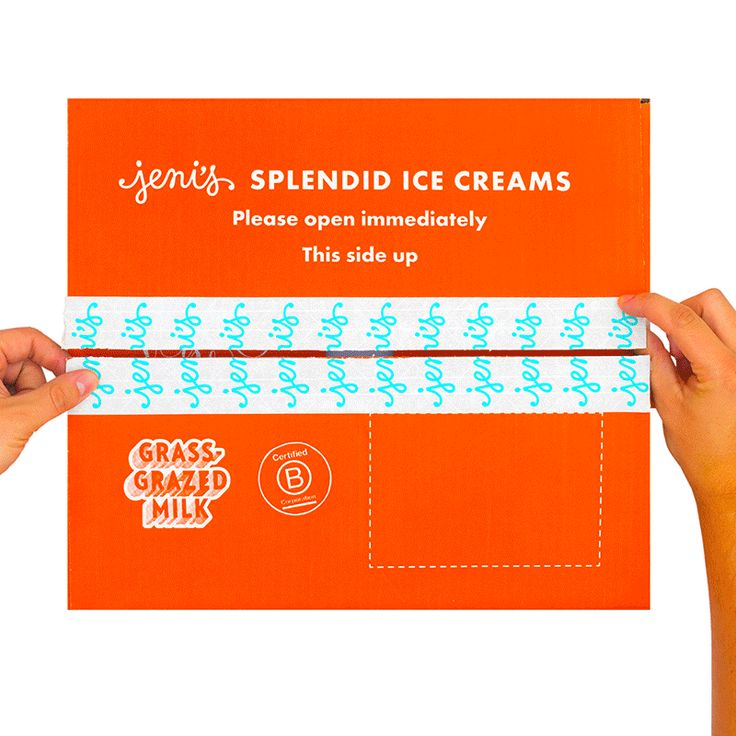 The Jeni's Delivery Box | Jeni's Splendid Ice Creams | Ice cream packaging, Jeni's splendid ice ...