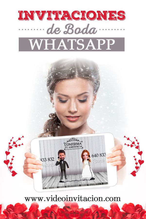 Invitaciones De Boda Whatsapp Ya Están Aquí Soprendentes Y únicas Invitaciones De Boda Digitales Tarjeta De Casamiento Originales Invitacion Boda Originales