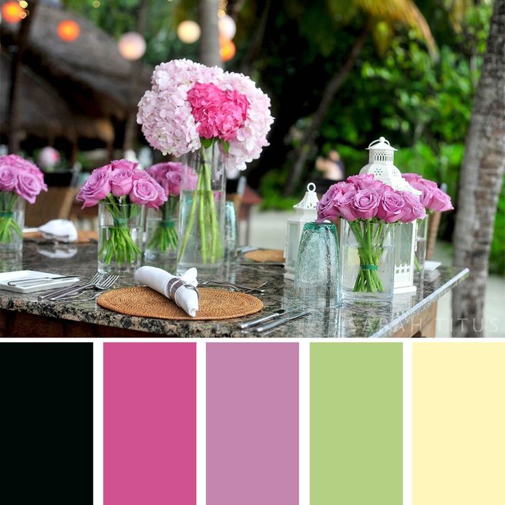 24 Best Flower-Inspired Color Palettes in 2021 | Decor color palette
