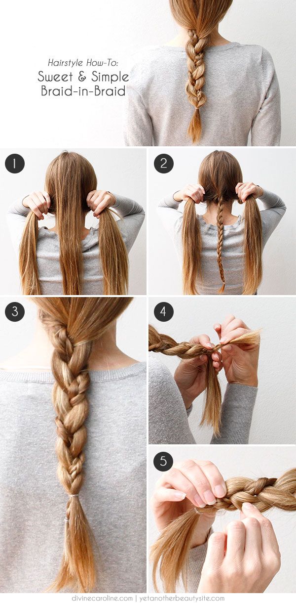 Wear This Hair: A Simple Braided Beauty | Divine Caroline #braid #hairstyle #longhairstyle No Heat Hairstyles, Diy Hairstyles, Pretty Hairstyles, Simple Hairstyles, Hairstyles 2018, School Hairstyles, Everyday Hairstyles, Fashion Hairstyles, Spring Hairstyles