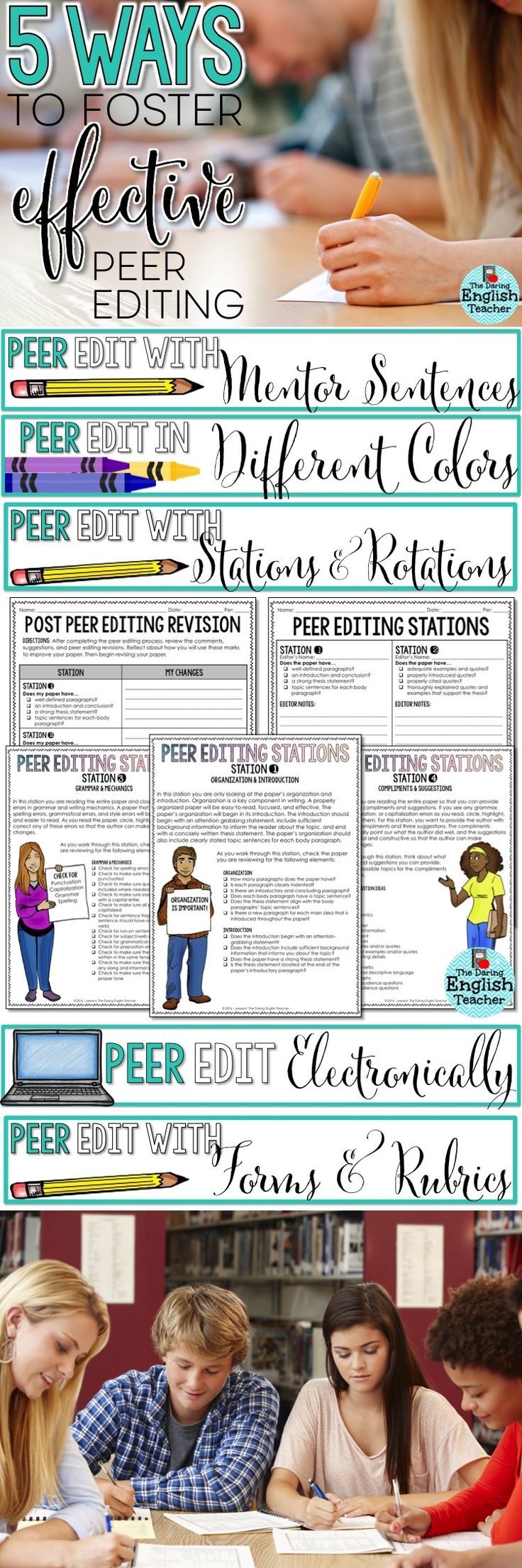High school writing strategies