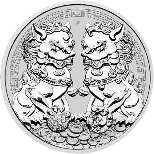 double pixiu silver coin double pixiu silver coin