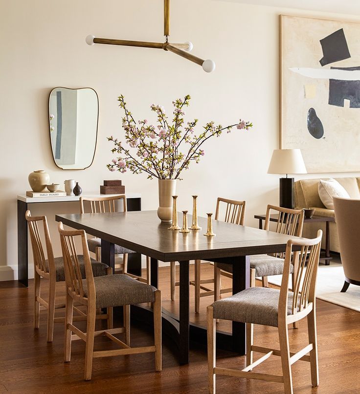 Alyssa Kapito Creates An Elegant Nest For Millennials Dining Room Inspiration Interior Interior Design