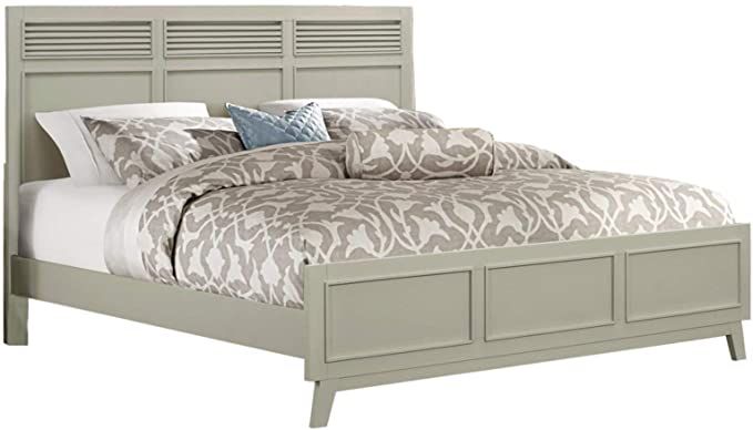 Valas Coastal E King Bed In Arctic Grey Bedroom Set Cal King Bedding Bed Furniture