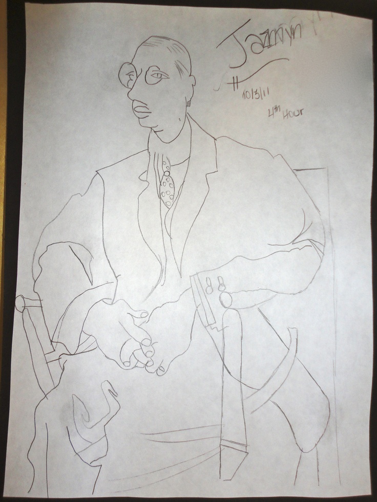 Upside Down Contour Line Drawing : Best student work middle school images on pinterest