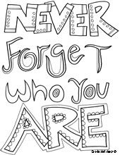 individuality coloring pages