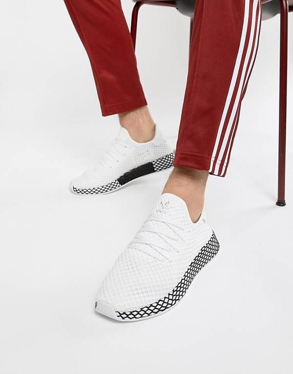 adidas Originals Deerupt Sneakers In White B41767 | Sneakers, Adidas, Adidas originals