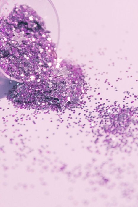 Pink fistful of glitter