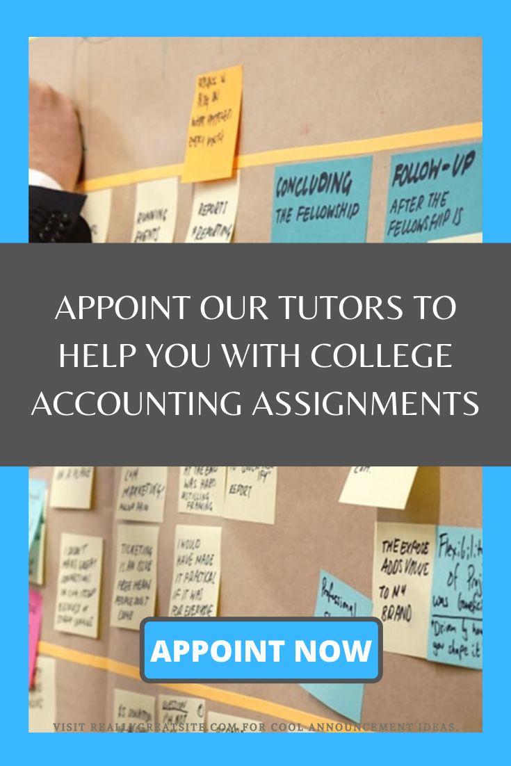 Accounting assignment help uk