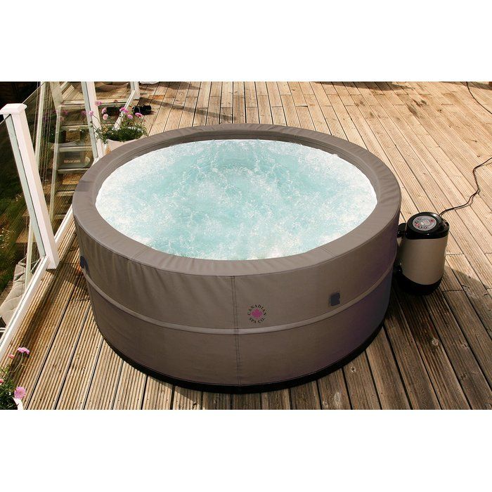 Swift Current V2 5 Person 125 Jet Plug And Play Spa Hot Tub Portable Hot Tub Hot Tub Outdoor