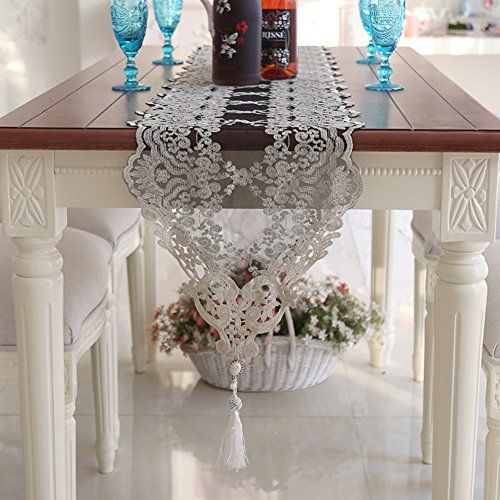 European Style Lace Table Runner Cover Towels Coffee European Style Lace Table Runner Cover Towels Coffee