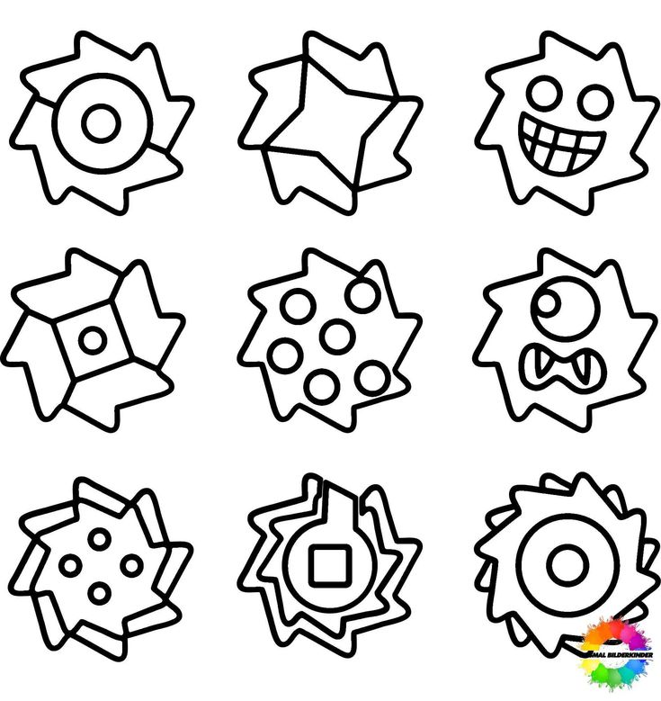 Geometry Dash 8 coloring pages - 9bdb458c4dc28cc2a96af02c6028f2b0