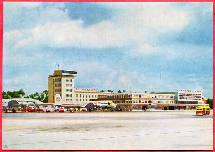 Frankfurt a. M. RheinMain Flughafen ca. 196062